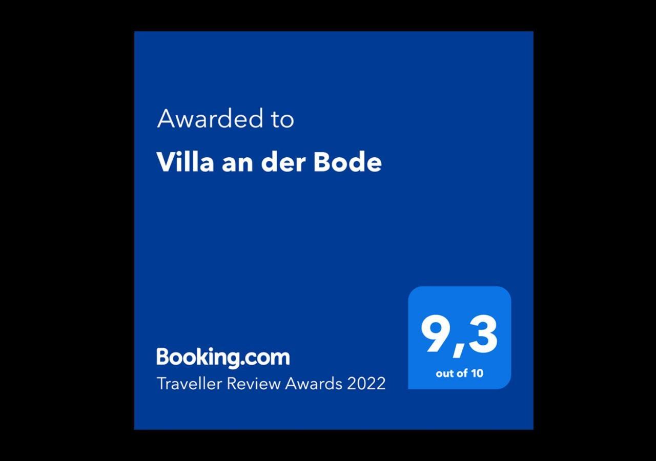 Villa An Der Bode Thale Extérieur photo